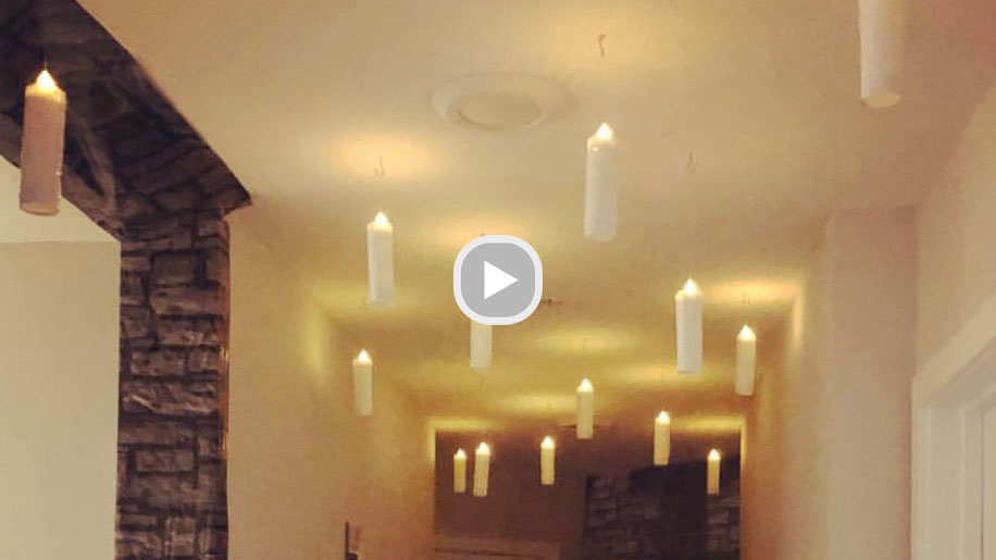 Harry potter floating candle string lights hotsell